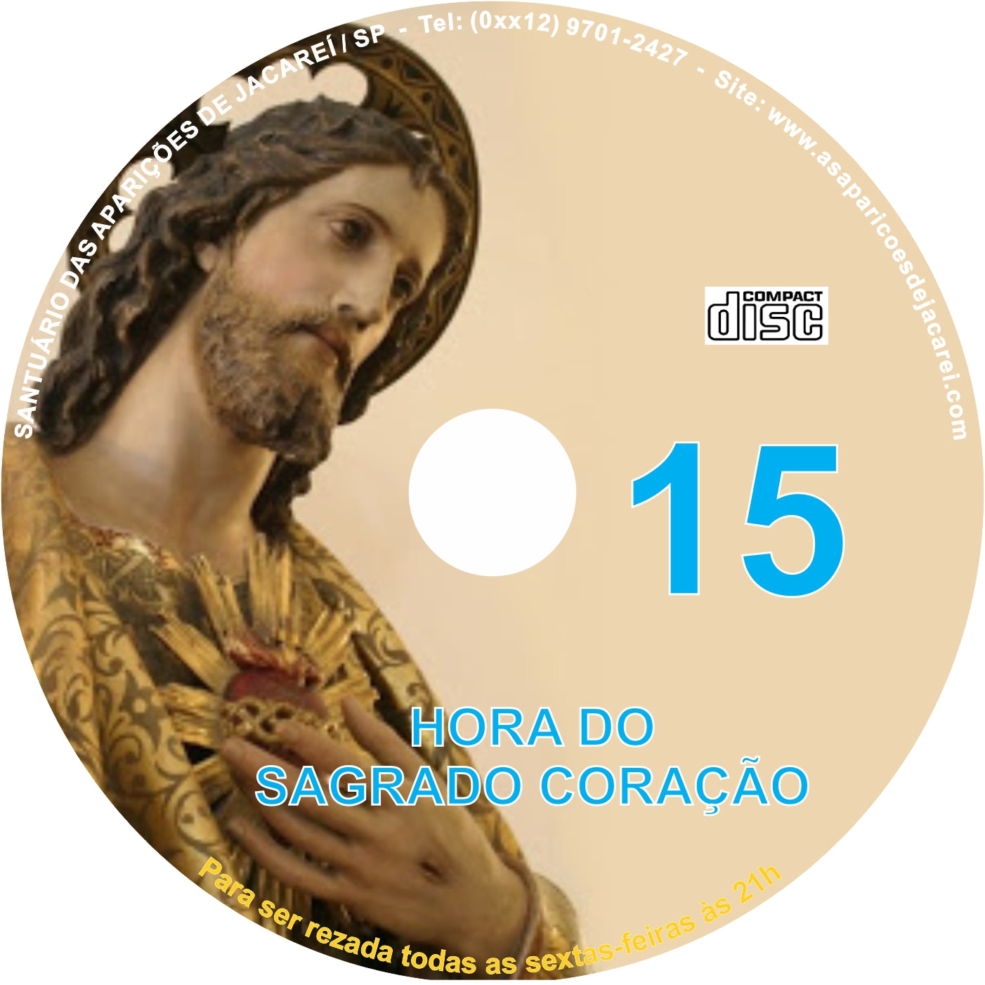 CD Hour of the Sacred Heart 15 CD Hour of the Sacred Heart 15